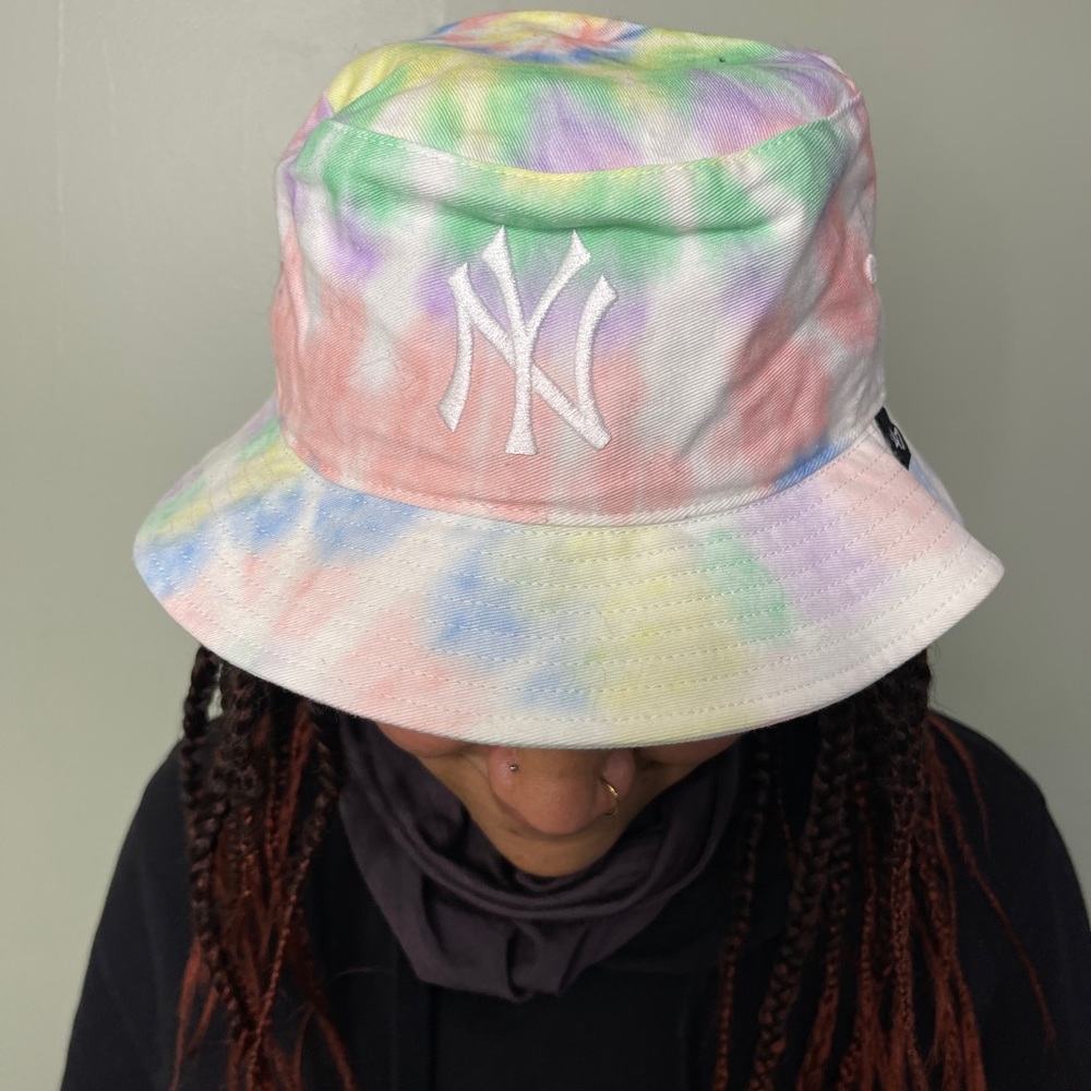 Tie dye “NY” bucket hat